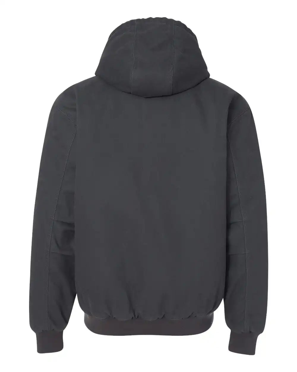 Dri Duck 5020t Cheyenne Boulder Cloth™ Hooded Jacket with Tricot Quilt Lining Tall Sizes - Charcoal - Lt