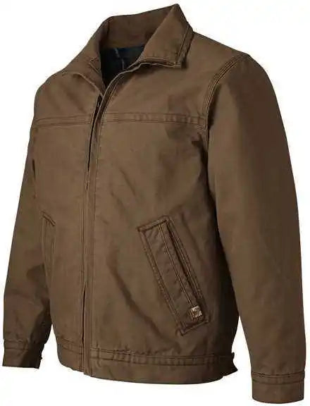 Dri Duck 5028 Maverick Boulder Cloth Jacket with Blanket Lining - Field Khaki