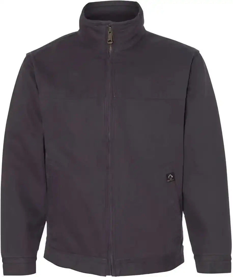 Dri Duck 5028 Maverick Boulder Cloth Jacket with Blanket Lining - Charcoal