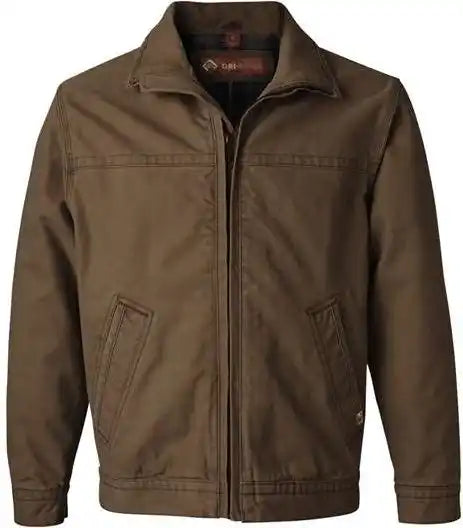 Dri Duck 5028 Maverick Boulder Cloth Jacket with Blanket Lining - Field Khaki