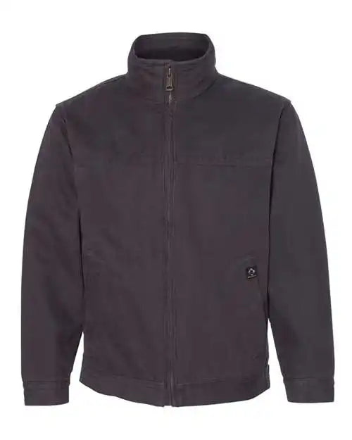 Dri Duck 5028t Maverick Boulder Cloth Jacket with Blanket Lining Tall Sizes Charcoal