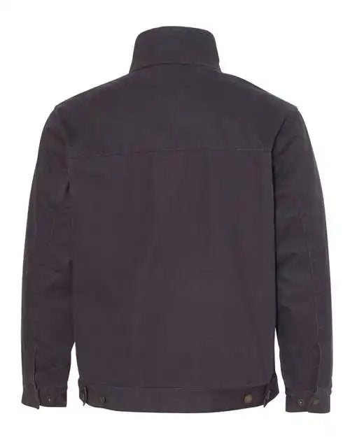 Dri Duck 5028t Maverick Boulder Cloth Jacket with Blanket Lining Tall Sizes Charcoal