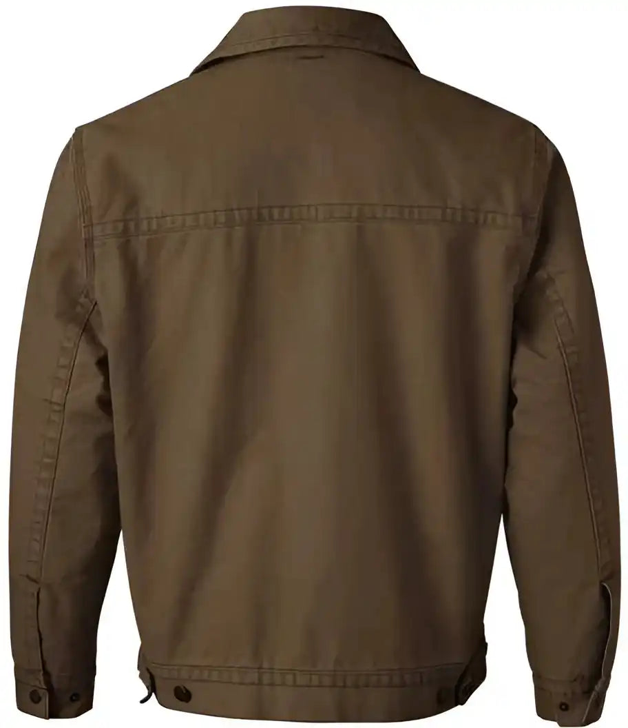 Dri Duck 5028t Maverick Boulder Cloth Jacket with Blanket Lining Tall Sizes - Field Khaki