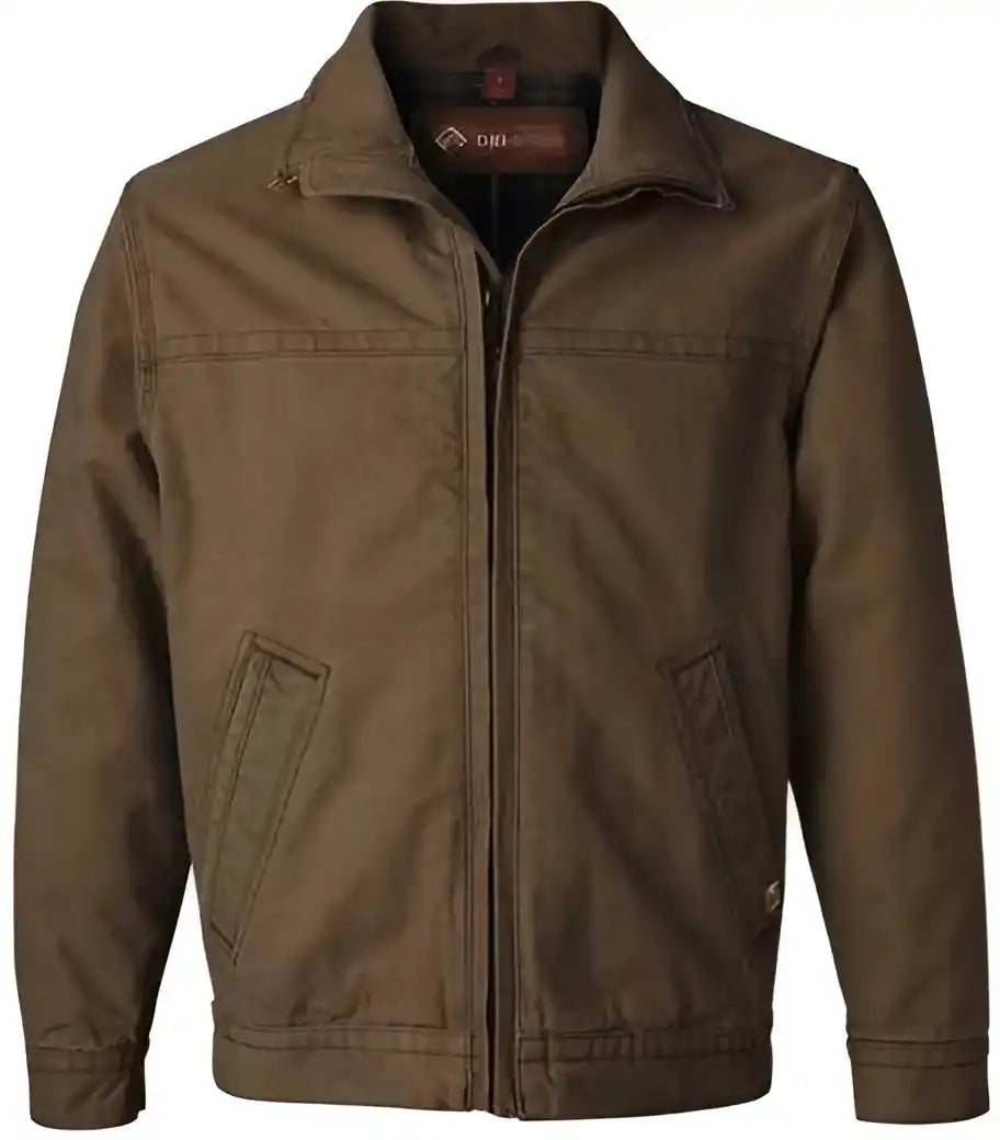 Dri Duck 5028t Maverick Boulder Cloth Jacket with Blanket Lining Tall Sizes Field Khaki