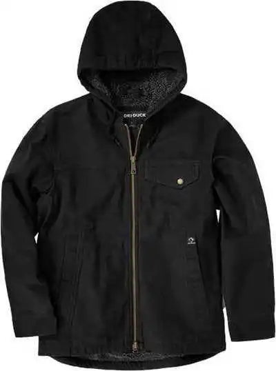 Dri Duck 5033 Quest Lifestyle Canvas Jacket - Black