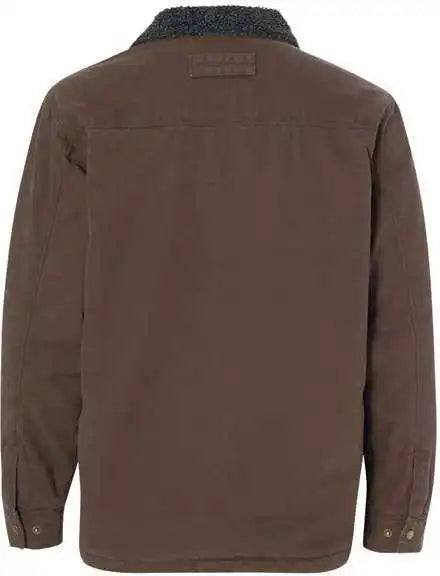Dri Duck 5037 Endeavor Canyon Cloth Canvas Jacket with Sherpa Lining - Tobacco