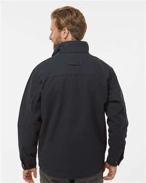 Dri Duck 5037 Endeavor Canyon Cloth™ Canvas Jacket with Sherpa Lining - Black
