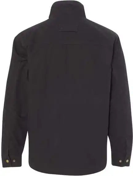 Dri Duck 5037 Endeavor Canyon Cloth Canvas Jacket with Sherpa Lining - Black