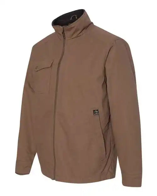 Dri Duck 5037 Endeavor Canyon Cloth Canvas Jacket with Sherpa Lining - Field Khaki