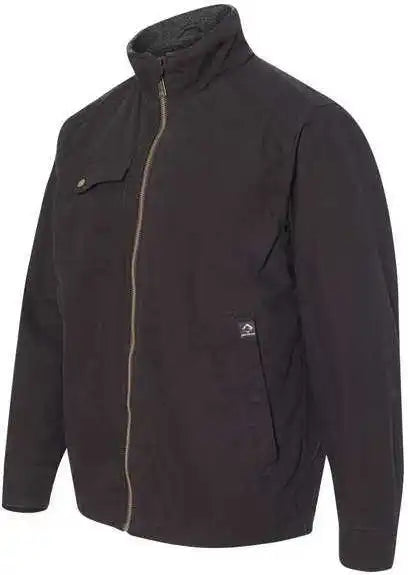 Dri Duck 5037 Endeavor Canyon Cloth Canvas Jacket with Sherpa Lining - Black