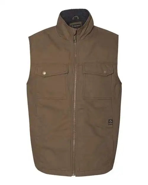 Dri Duck 5068 Trek Canyon Cloth Vest Field Khaki