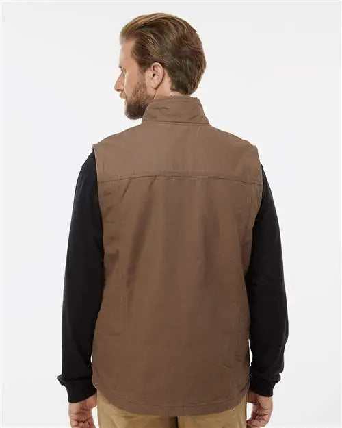 Dri Duck 5068d Trek Canyon Cloth Vest - 5068 - Field Khaki