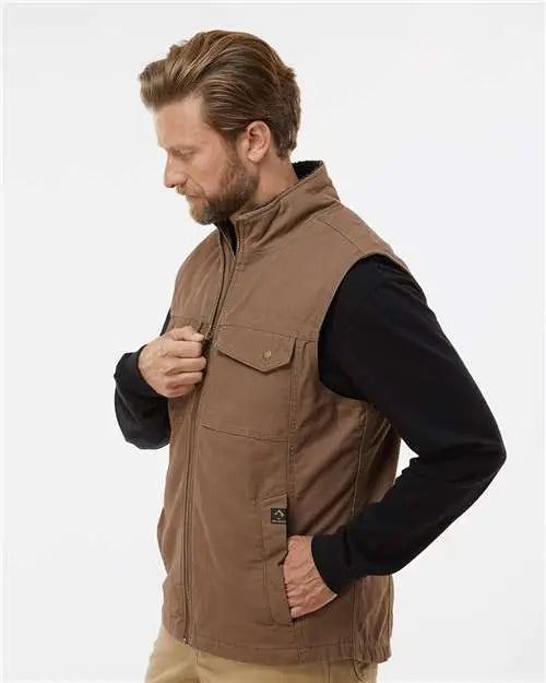 Dri Duck 5068d Trek Canyon Cloth Vest - 5068 - Field Khaki