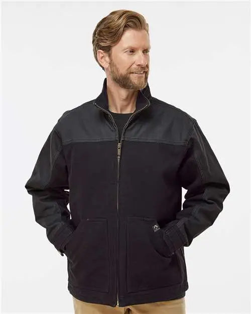 Dri Duck 5089 Horizon Boulder Clothâ„¢ Canvas Jacket - Black Charcoal