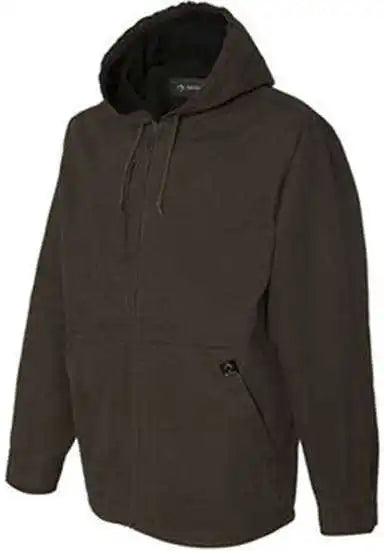 Dri Duck 5090t Laredo Boulder Cloth Canvas Jacket with Thermal Lining Tall Sizes - Tobacco