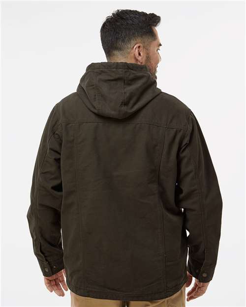 Dri Duck 5090t Laredo Boulder Cloth Canvas Jacket with Thermal Lining Tall Sizes - Tobacco