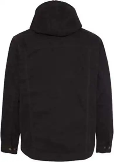 Dri Duck 5090t Laredo Boulder Cloth Canvas Jacket with Thermal Lining Tall Sizes - Black