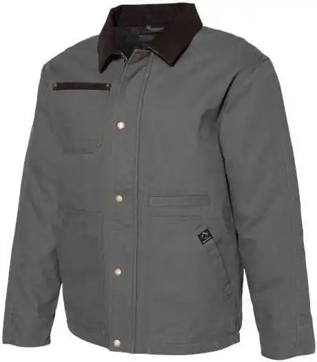 Dri Duck 5091 Rambler Boulder Cloth Jacket - Gravel