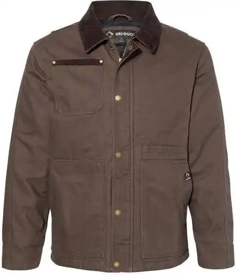 Dri Duck 5091 Rambler Boulder Cloth Jacket - Tobacco