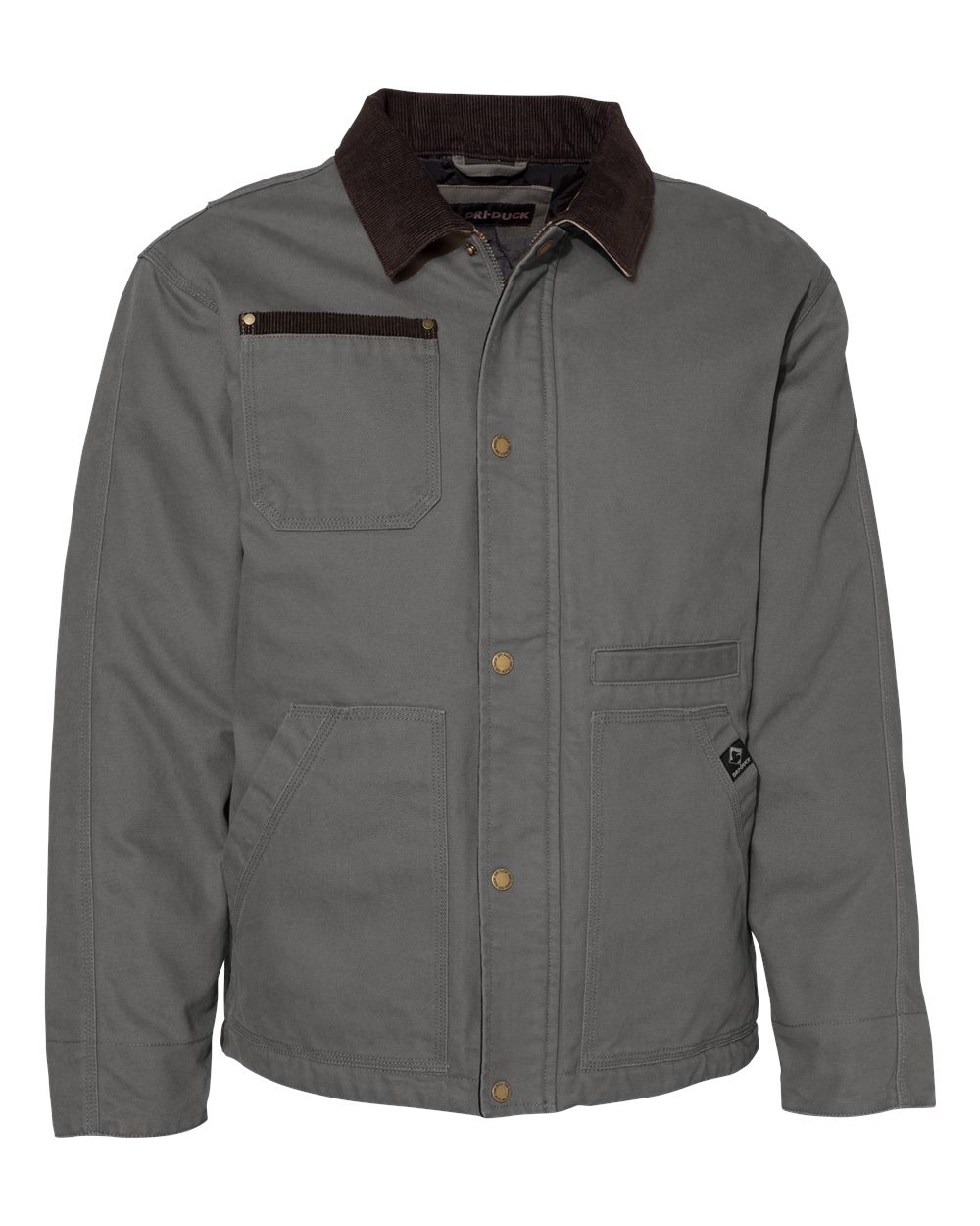 Dri Duck 5091t Rambler Boulder Cloth Jacket Tall Sizes - Gravel