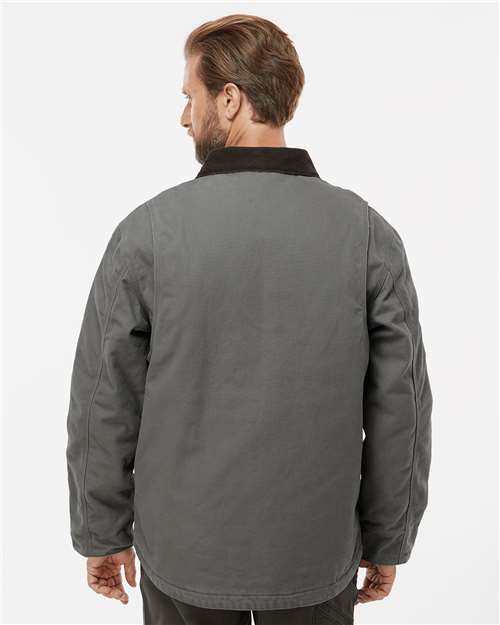 Dri Duck 5091t Rambler Boulder Cloth Jacket Tall Sizes - Gravel