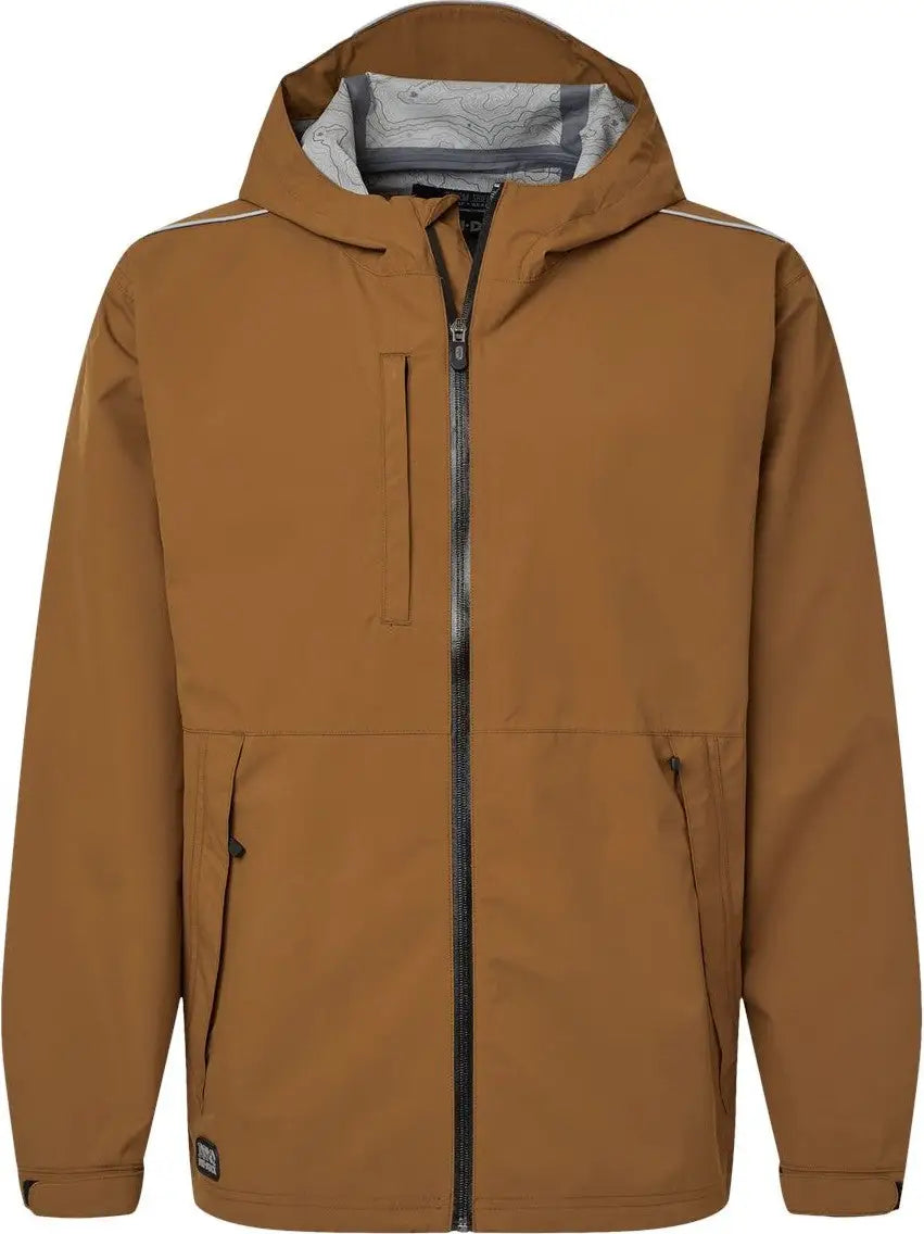 Dri Duck 5302 Challenger Full-zip Jacket - Saddle - Brown / s