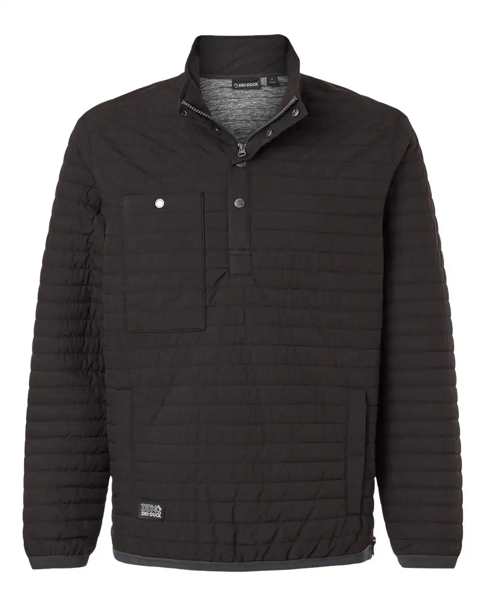 Dri Duck 5303d Keystone Quilted Pullover - 5303 - Black - s