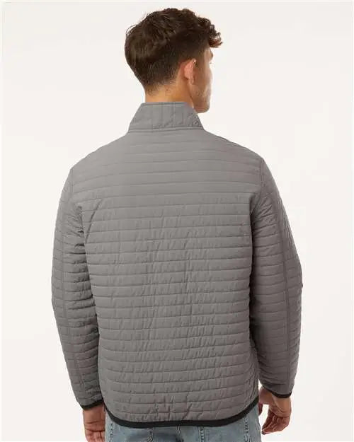 Dri Duck 5303d Keystone Quilted Pullover - 5303 - Gray