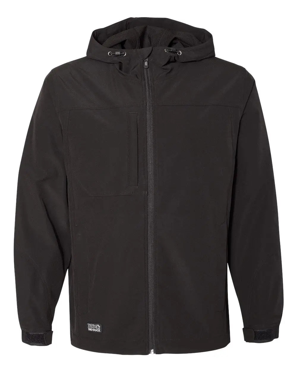 Dri Duck 5310 Apex Soft Shell Hooded Jacket - Black