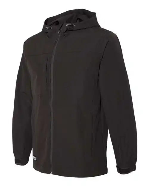 Dri Duck 5310 Apex Soft Shell Hooded Jacket Black