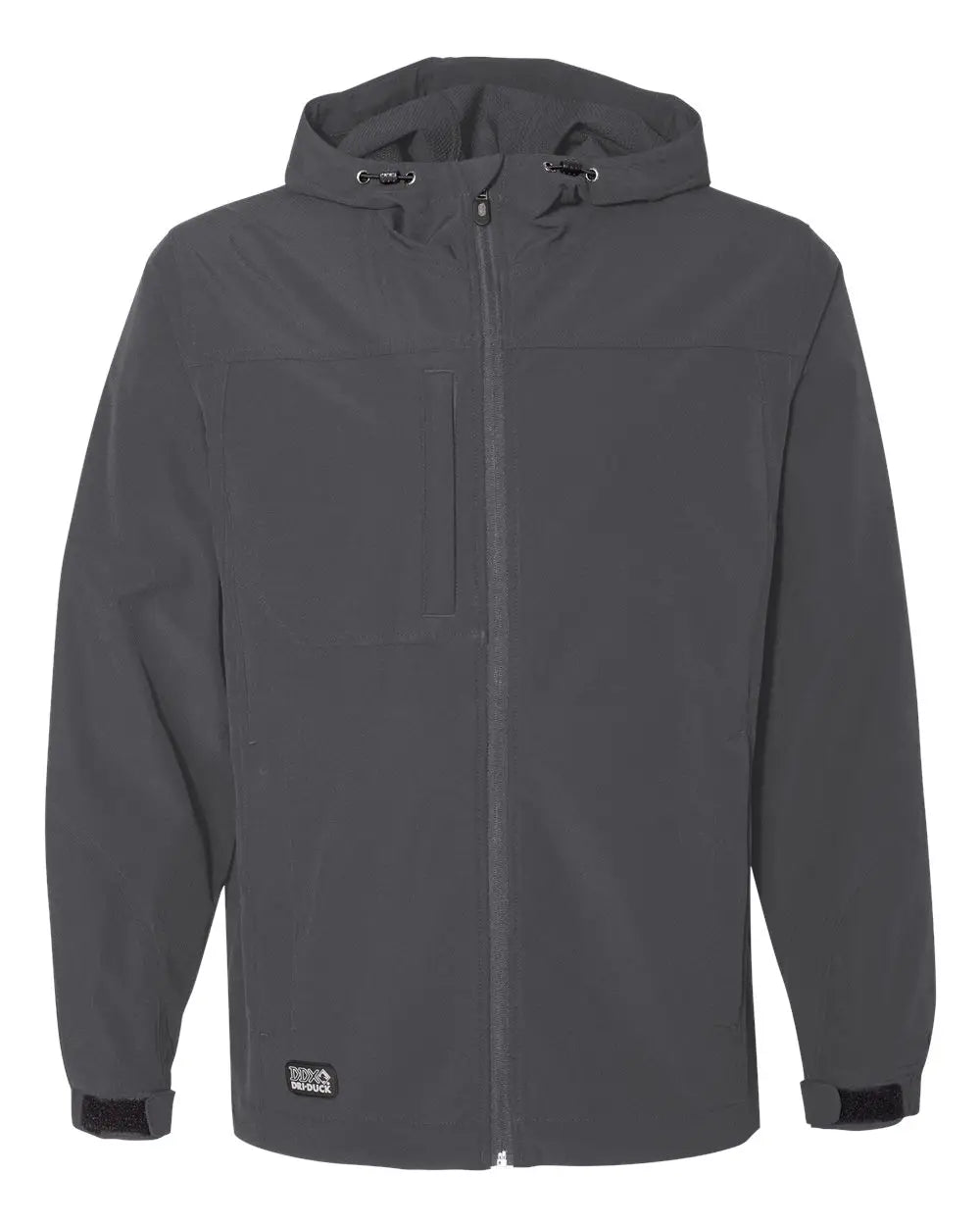 Dri Duck 5310 Apex Soft Shell Hooded Jacket - Charcoal