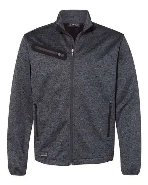 Dri Duck 5316 Atlas Sweater Fleece Full-zip Jacket - Charcoal
