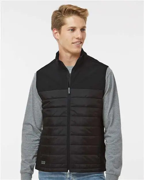 Dri Duck 5318 Summit Soft Shell Puffer Vest - Black
