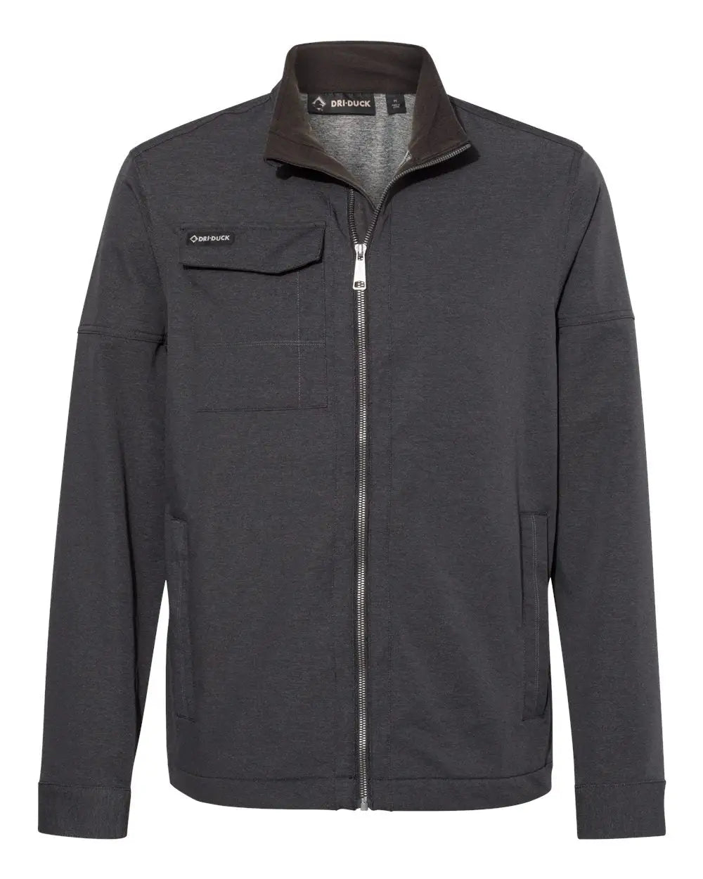 Dri Duck 5327 Ace Woven Stretch Soft Shell Jacket - Charcoal - Dark Gray / s