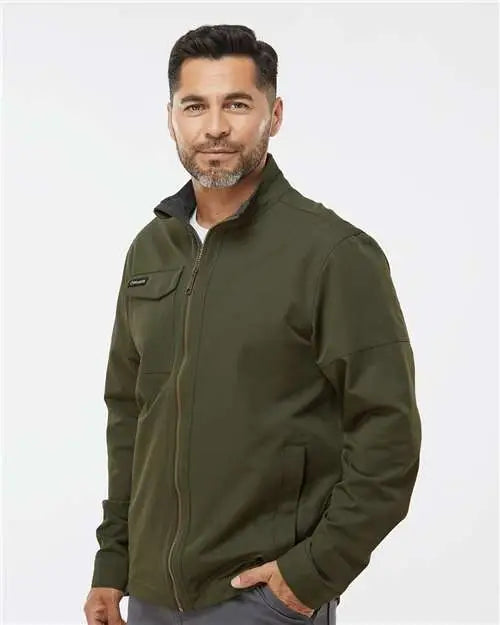 Dri Duck 5327 Ace Woven Stretch Soft Shell Jacket - Fatigue