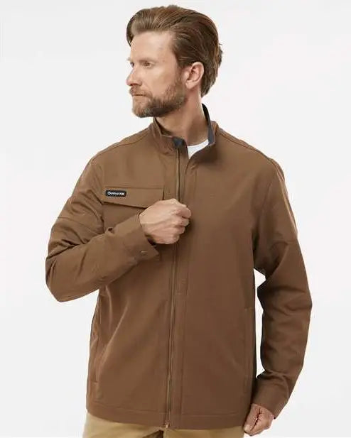 Dri Duck 5327 Ace Woven Stretch Soft Shell Jacket - Field Khaki