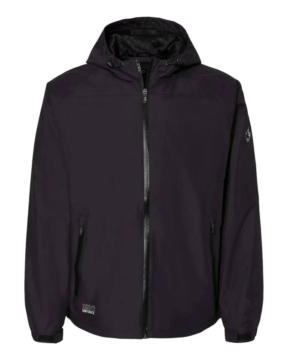 Dri Duck 5335 Torrent Waterproof Hooded Jacket - Black - Xs