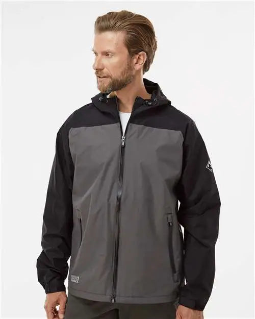 Dri Duck 5335 Torrent Waterproof Hooded Jacket - Charcoal Black