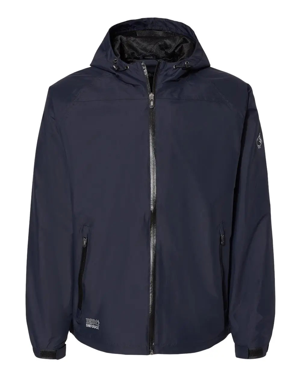 Dri Duck 5335 Torrent Waterproof Hooded Jacket - Navy