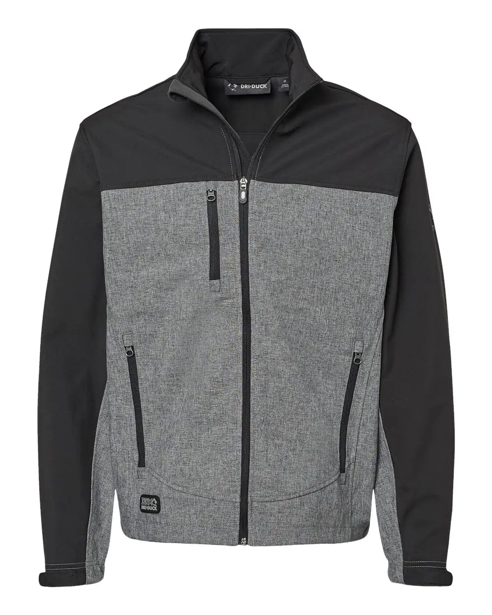 Dri Duck 5350 Motion Soft Shell Jacket - Black Heather