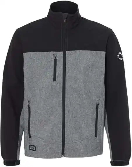 Dri Duck 5350 Motion Soft Shell Jacket Black Heather