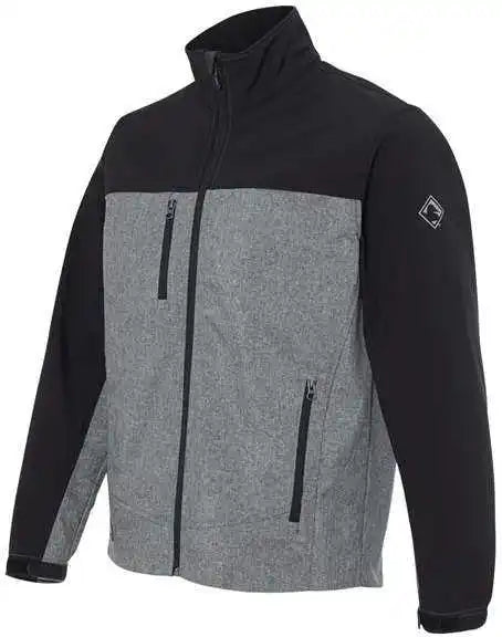 Dri Duck 5350 Motion Soft Shell Jacket Black Heather