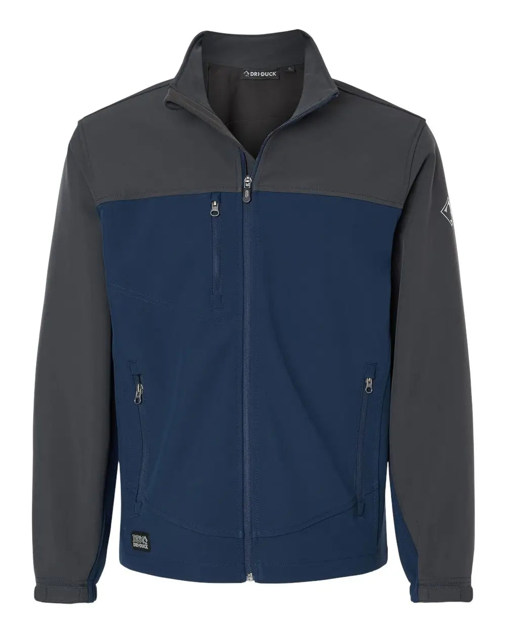 Dri Duck 5350 Motion Soft Shell Jacket - Deep Blue Charcoal - Dark Gray / s