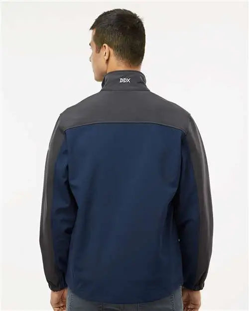 Dri Duck 5350 Motion Soft Shell Jacket - Deep Blue Charcoal