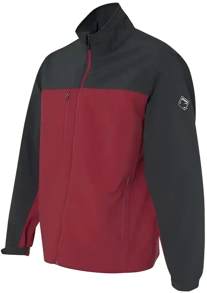 Dri Duck 5350 Motion Soft Shell Jacket - Red Charcoal