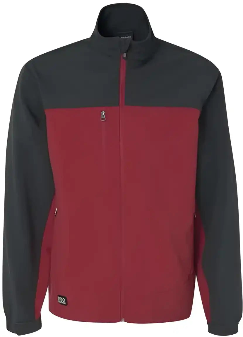Dri Duck 5350 Motion Soft Shell Jacket - Red Charcoal