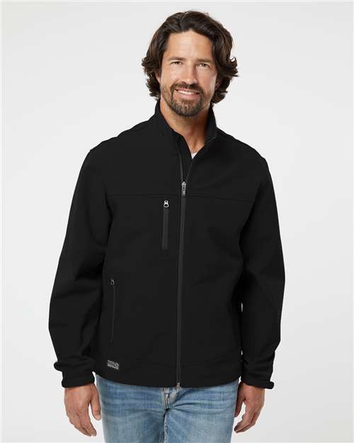 Dri Duck 5350t Motion Soft Shell Jacket Tall Sizes - Black