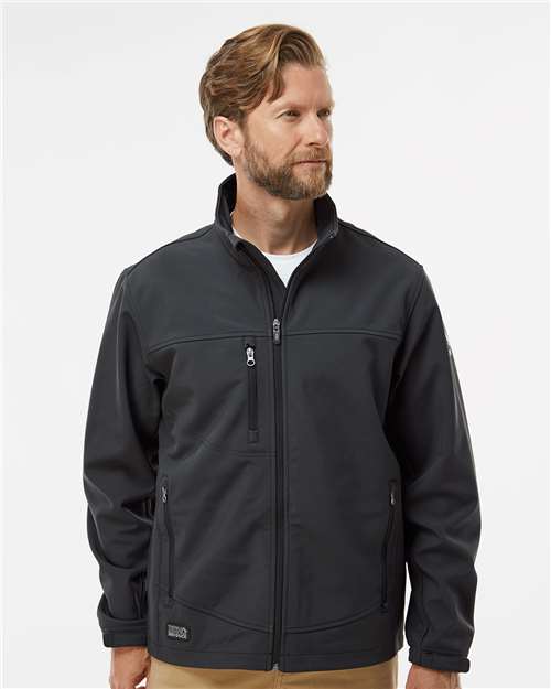 Dri Duck 5350t Motion Soft Shell Jacket Tall Sizes - Charcoal