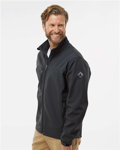 Dri Duck 5350t Motion Soft Shell Jacket Tall Sizes - Charcoal