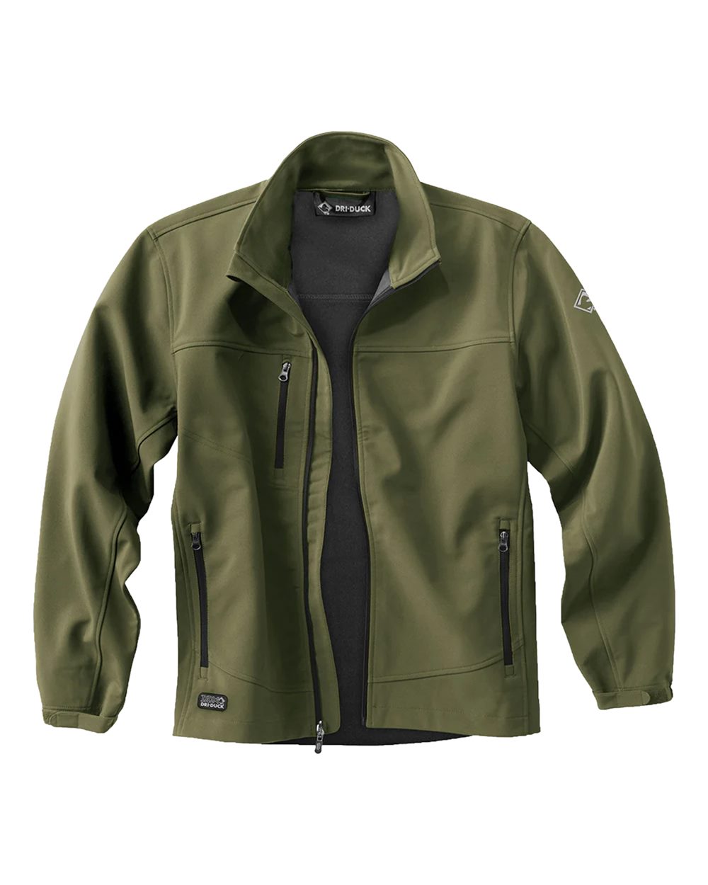 Dri Duck 5350t Motion Soft Shell Jacket Tall Sizes - Olive Drab